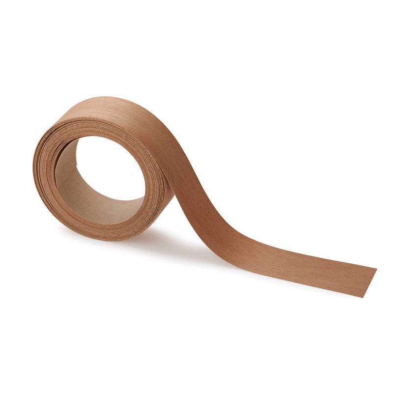 Pre-Glued Edge Banding Roll - Species:Mahogany - Width:2" - Length:25&apos;